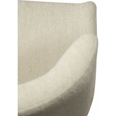 Glam matstol i beige boucle 3395 kr Klädda stoppade stolar