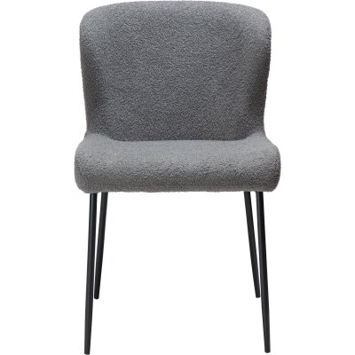 Glam matstol Stone boucle svart 3395 kr Klädda stoppade stolar