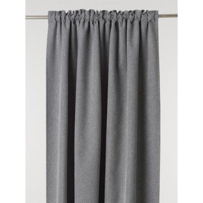 Lot De Rideaux Liv X Cm Gris Occultant Rideaux