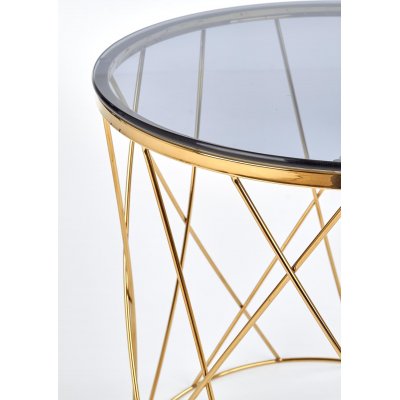 Corpus soffbord Ø55 cm Guld 2890 kr Glasbord Trendrum se