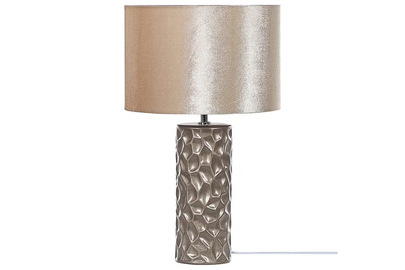 Kamla Bordslampa 50 cm E27 - Grå/Beige - Products - Belysning - Lampor & belysning inomhus - Sovrumslampa - Sänglampa - Sängbordslampa