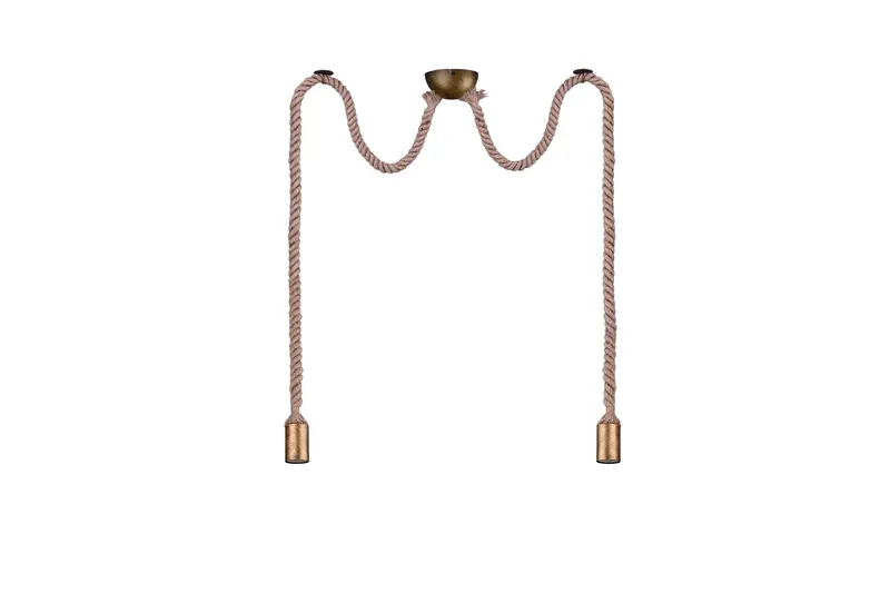 Rope Taklampa 2L  E27 antikmässing - Antik mässing - Products - Belysning - Lampor & belysning inomhus - Taklampa & takbelysning - Kökslampa & taklampa kök