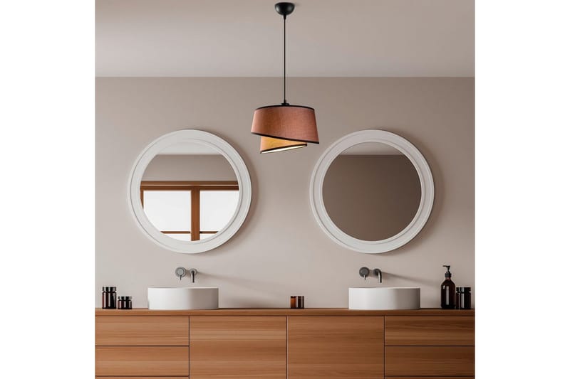 Taklampa Ravougrad Mörkbrun - Mörkbrun - Products - Belysning - Lampor & belysning inomhus - Taklampa & takbelysning - Pendellampa & hänglampa