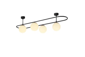 Taklampa Wynel Svart / Vit Fyra uttag - Fyra uttag - Products - Belysning - Lampor & belysning inomhus - Taklampa & takbelysning - Pendellampa & hänglampa