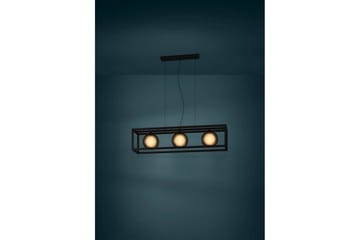 Takpendel Eglo Arangona Svart/Grå Ram med 3 Lampor - Products - Belysning - Lampor & belysning inomhus - Taklampa & takbelysning - Pendellampa & hänglampa