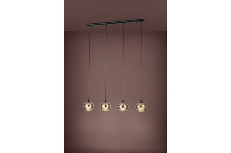 Takpendel Eglo Lemorieta Svart/Guld med 4 Lampor - Products - Belysning - Lampor & belysning inomhus - Taklampa & takbelysning - Pendellampa & hänglampa