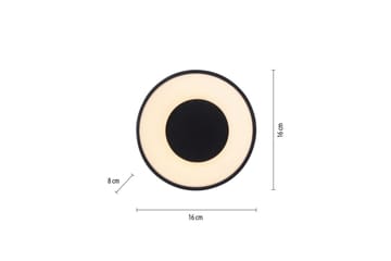 Tanika Just Light Taklampa - Black - Products - Belysning - Lampor & belysning inomhus - Taklampa & takbelysning - Takplafond