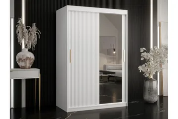 Dunvegan Garderob m. Spegel - Vit - Products - Förvaring - Garderober & garderobssystem