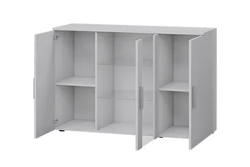 Soho Byrå 41x120 cm LED-belysning - Ek/Svart/RGB LED - Products - Förvaring - Förvaringsmöbler - Byrå - Hallbyrå