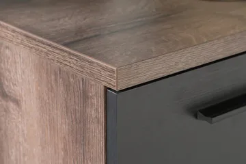 Cannop Byrå 125 cm - Brun/Svart - Products - Förvaring - Förvaringsmöbler - Byrå