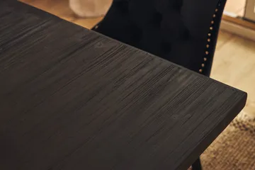 Dijon Matgrupp 200 cm inkl 6 Bergviken Stolar Sammet - Brun / Svart / Sammet - Products - Förvaring - Förvaringsmöbler - Sideboard & skänk