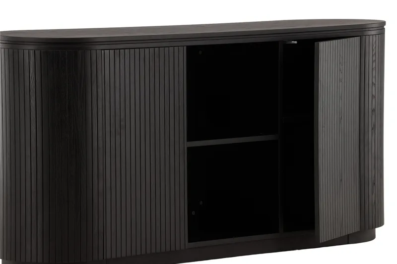 Fjällbacka Skänk 160x48 cm - Svart - Products - Förvaring - Förvaringsmöbler - Sideboard & skänk