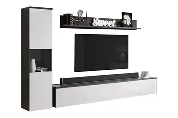 Galbally Möbelset För Vardagsrum - Vit - Products - Förvaring - Förvaringsmöbler - Möbelset för vardagsrum