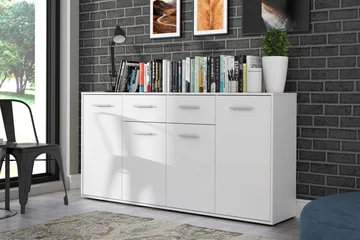 Haba Skänk 34x162 cm - Vit - Products - Förvaring - Förvaringsmöbler - Sideboard & skänk