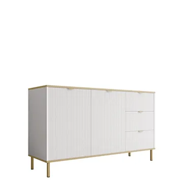 Salmor Skänk 135x42 cm - Vit - Products - Förvaring - Förvaringsmöbler - Sideboard & skänk