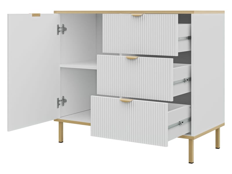 Salmor Skänk 91x42 cm - Vit - Products - Förvaring - Förvaringsmöbler - Sideboard & skänk