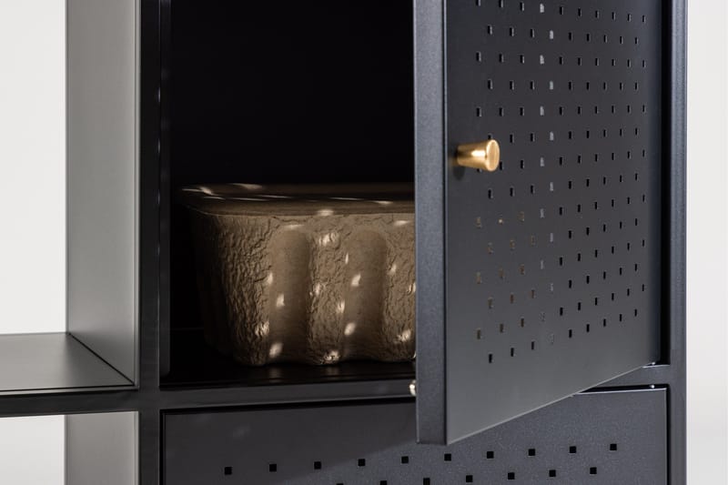 Salta Garderob 100x75 cm - Svart - Products - Förvaring - Förvaringsmöbler - Sideboard & skänk