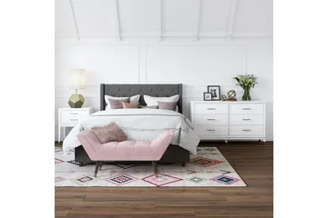 Westerleigh Byrå 144x41 cm Vit - CosmoLiving - Products - Förvaring - Förvaringsmöbler - Byrå