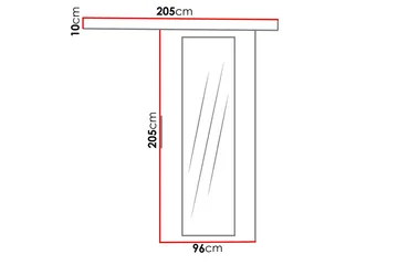 Skjutdörr ELVERUM - Vit - Products - Förvaring - Garderober & garderobssystem - Garderobsdörr - Skjutdörr garderob & walk-in closet