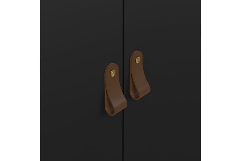 Vallvidera Garderob 150x199 cm - Svart - Products - Förvaring - Garderober & garderobssystem - Garderobsskåp