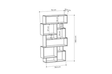 Homitis Bokhylla - Trä - Products - Förvaring - Hylla - Bokhylla