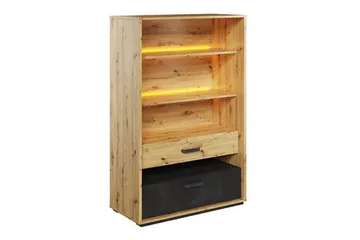 Rathmore Bokhylla 90x42 cm Black - Products - Förvaring - Hylla - Bokhylla