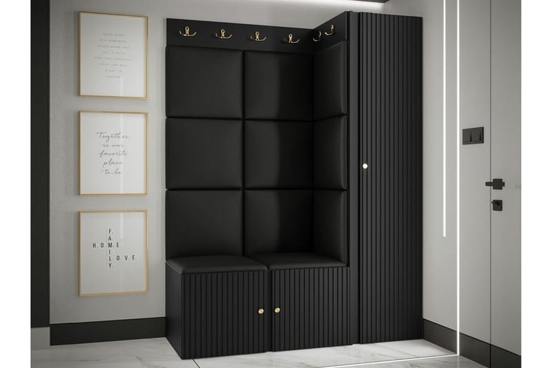 Dunvegan Highboard Black - Products - Förvaring - Skåp - Förvaringsskåp
