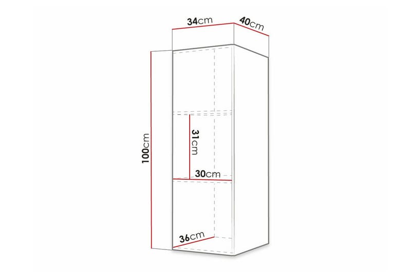 Dunvegan Highboard Black - Products - Förvaring - Skåp - Förvaringsskåp
