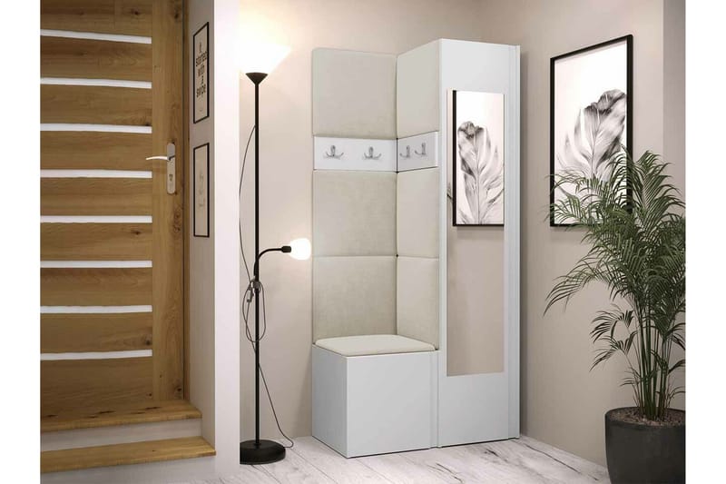 Dunvegan Highboard White - Products - Förvaring - Skåp - Förvaringsskåp