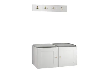 Dunvegan Highboard White - Products - Förvaring - Skåp - Förvaringsskåp
