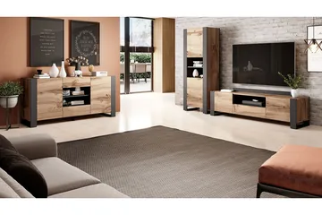 Juniskär Highboard - Antracit - Products - Förvaring - Skåp - Förvaringsskåp