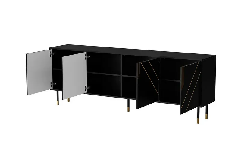Juniskär Highboard - Svart - Products - Förvaring - Skåp - Förvaringsskåp