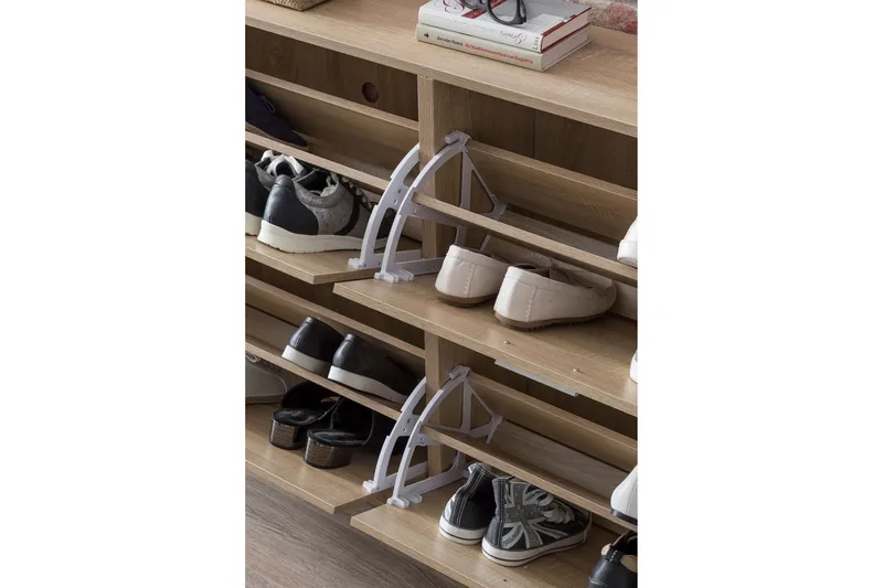 Metia Skoskåp 120x24 cm - Trä/natur - Products - Förvaring - Skåp - Förvaringsskåp