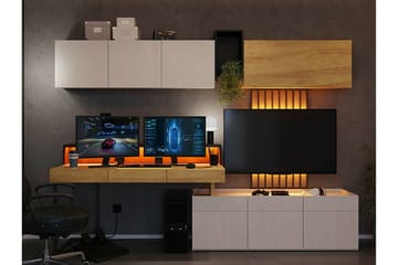 Rathmore Highboard Light brown - Products - Förvaring - Skåp - Förvaringsskåp