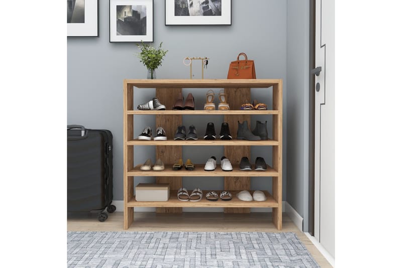 Sargel Skoskåp 75,6 cm - Brun - Products - Förvaring - Skåp - Förvaringsskåp