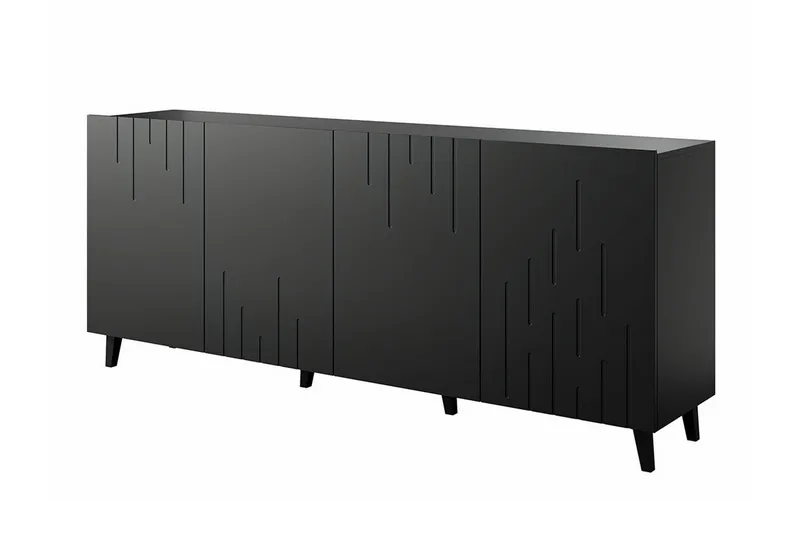 Strontian Highboard Scandinavian Choice Black - Products - Förvaring - Skåp - Förvaringsskåp