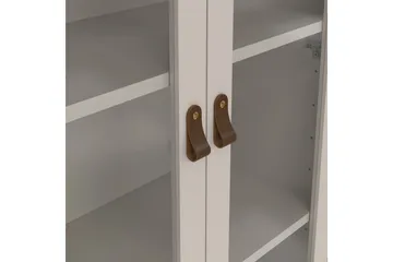 Vallvidera Vitrinskåp 78x199 cm - Beige - Products - Förvaring - Skåp - Vitrinskåp