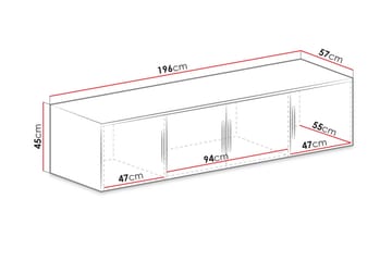 Chavez Vägghylla Grå - Products - Förvaring - Småförvaring - Väggförvaring