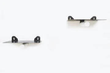 Noke Vägghylla 21 cm - Svart/Vit - Products - Förvaring - Småförvaring - Väggförvaring