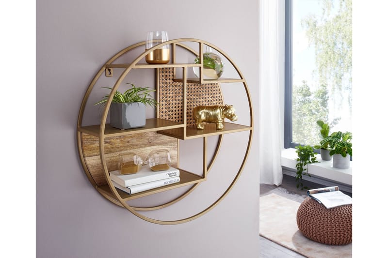 Tultered hylla - Brun - Products - Förvaring - Småförvaring - Väggförvaring