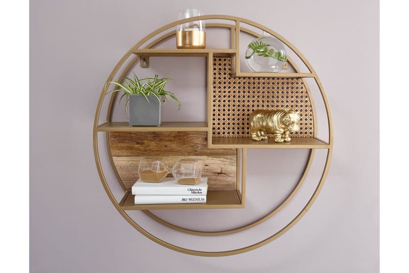 Tultered hylla - Brun - Products - Förvaring - Småförvaring - Väggförvaring