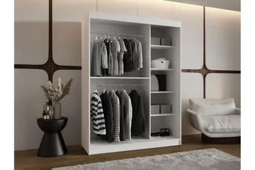 Tallmo Garderob m. Spegel 150x200 cm - Products - Förvaring - Garderober & garderobssystem