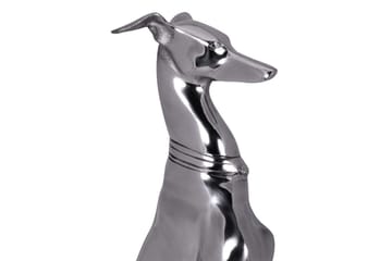 Dekorativ figur Wohnling Aluminiumhund Silver Modern - Products - Inredning - Dekoration & inredningsdetaljer - Prydnadssaker - Skulptur