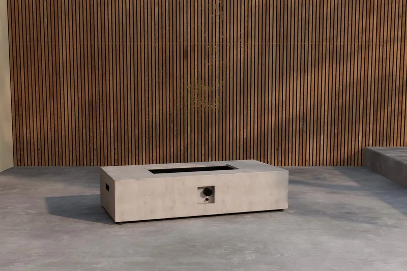 Eldstad Kea Utomhus - Grå - Products - Inredning - Kaminer - Gasolkamin