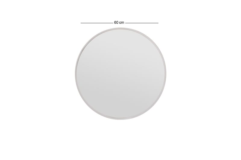 Buhem Spegel 60 cm Rund - Vit - Products - Inredning - Spegel - Hallspegel
