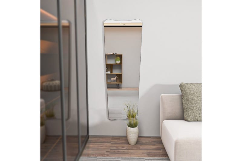 Spegel Vitros Svart - Svart - Products - Inredning - Spegel - Golvspegel