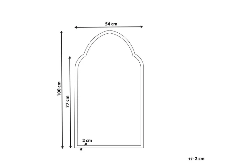 Väggspegel Aconchi - Products - Inredning - Spegel - Hallspegel