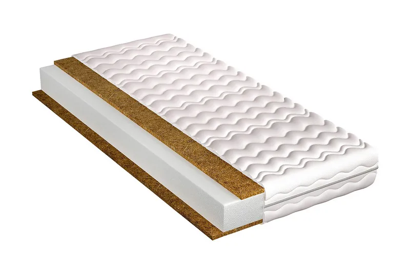Kronos Madrass 200x70x10 cm, Vit