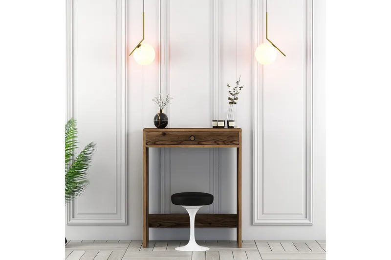 Ameias Sminkbord 70 cm, Valnöt