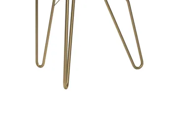 Athena Sidobord 55 cm Marmorlook/Vit/Mässing - Novogratz - Products - Möbler - Bord & matgrupp - Avlastningsbord & sidobord - Brickbord & småbord